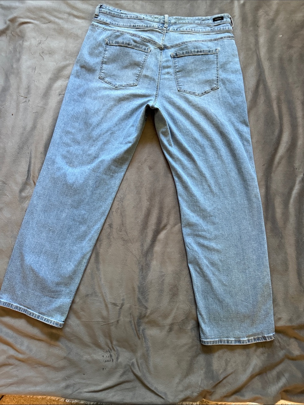 Liverpool Kennedy Hi-Rise Straight Jeans 18W Light Wash Stretch Denim - Picture 6 of 8